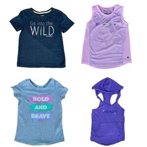 Girls 4pc Bundle Champion Eddie Bauer Member's Mark Size 7/8
